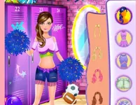 HighSchool Cheerleader Dressup image