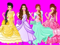 image bg Princess Dress Design