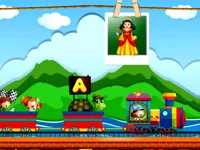 image bg Alphabetic Train