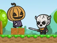 image bg Running Pumpkin