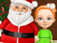 Sweet Baby Girl Christmas - Fun Holiday image