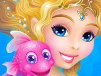 image bg Mermaid Dress up for Girls