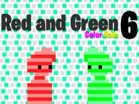 image bg Red and Green 6 Color Rain