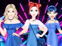Denim Dress Fashion image