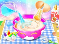 Unicorn Cake Make image