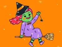 image bg Halloween Monsters Jigsaw