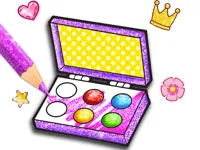 Glitter Beauty Coloring And Drawing image